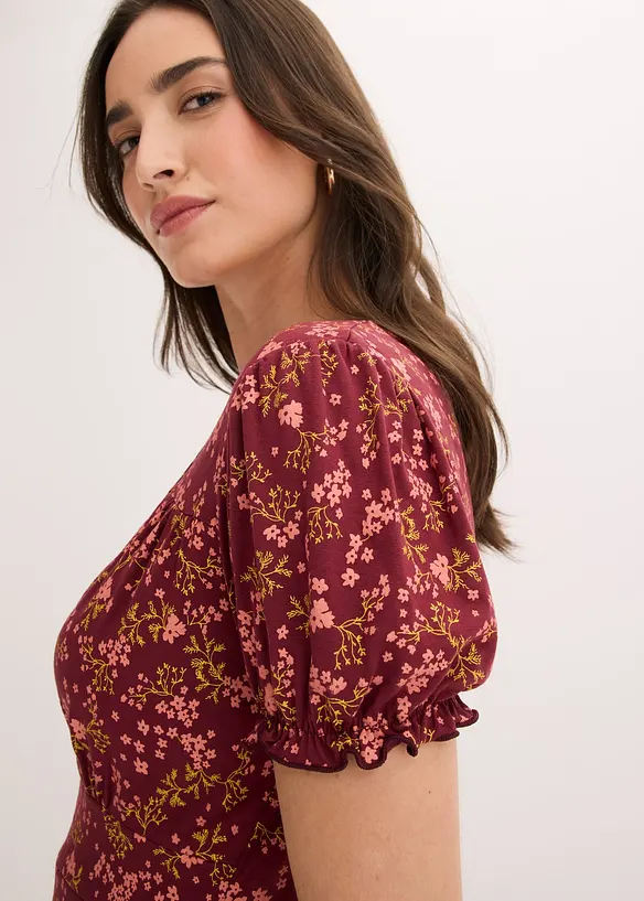 Jerseykjole i viskosemiks, bonprix