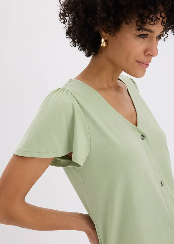 Topp med knappestolpe, bonprix