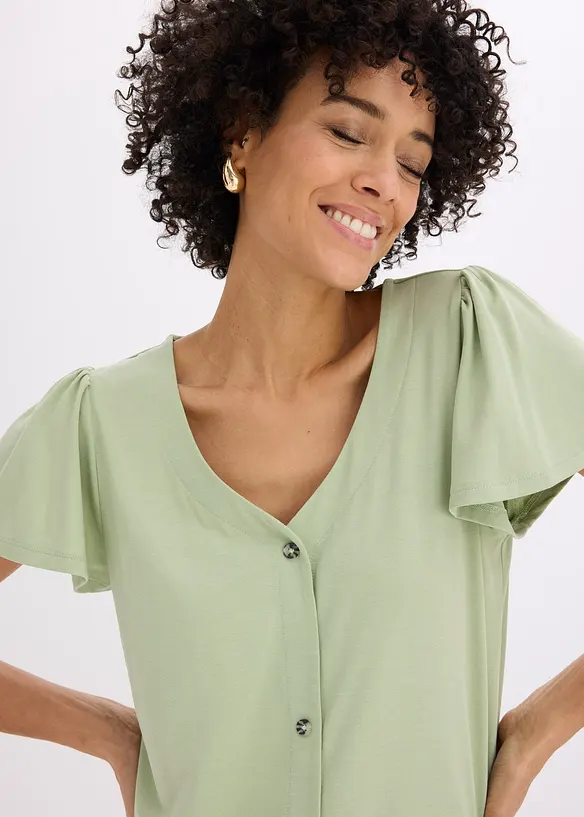 Topp med knappestolpe, bonprix