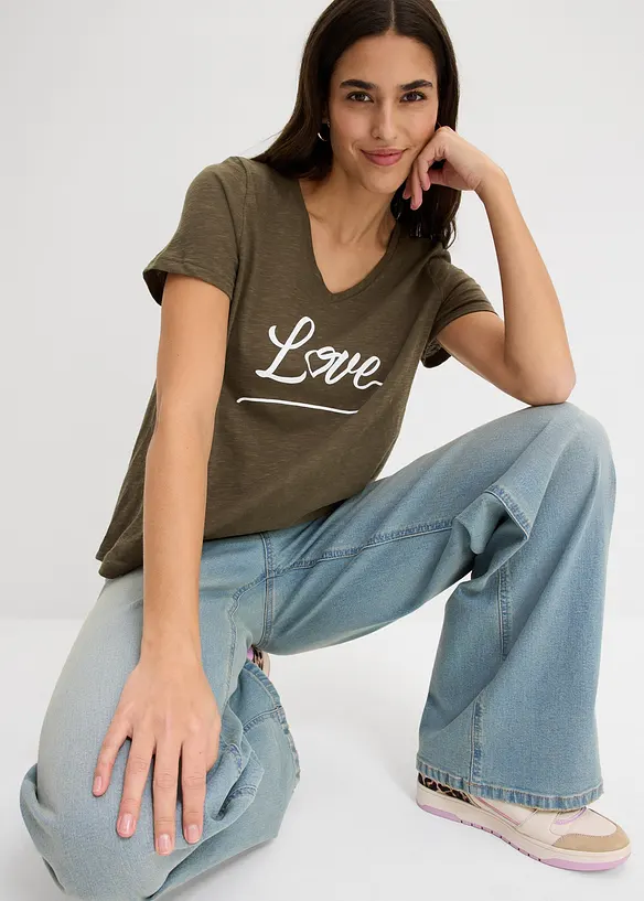 Topp med trykk, bonprix