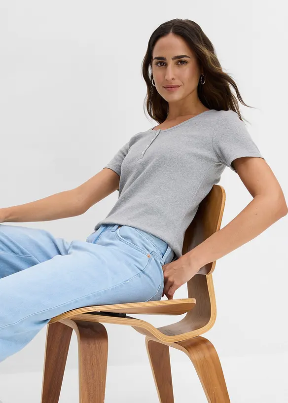 Bestefartr&oslash;ye i 100% &oslash;kologisk bomull, bonprix