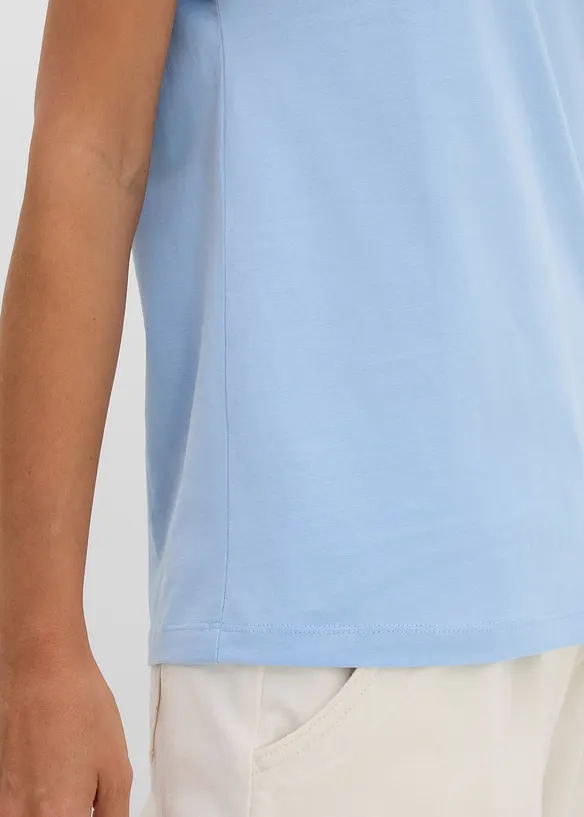 T-skjorte i 100% &oslash;kologisk bomull, bonprix