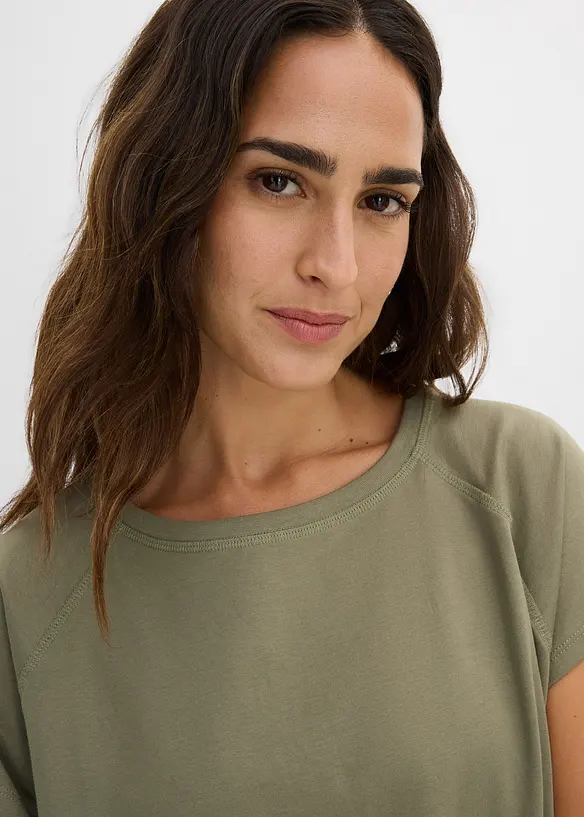 T-skjorte i 100% &oslash;kologisk bomull, bonprix