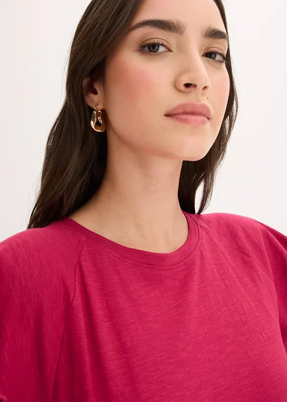 Topp med korte, vide ermer, bonprix