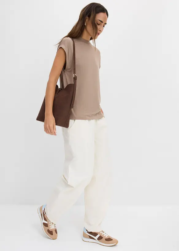 T-skjorte i myk viskose, bonprix