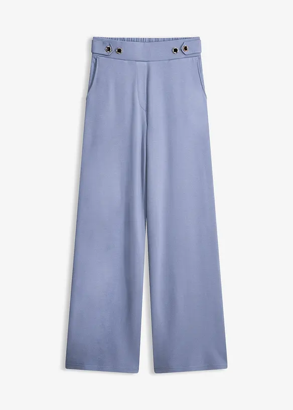 Jerseybukse med dekorativt spensel, bonprix