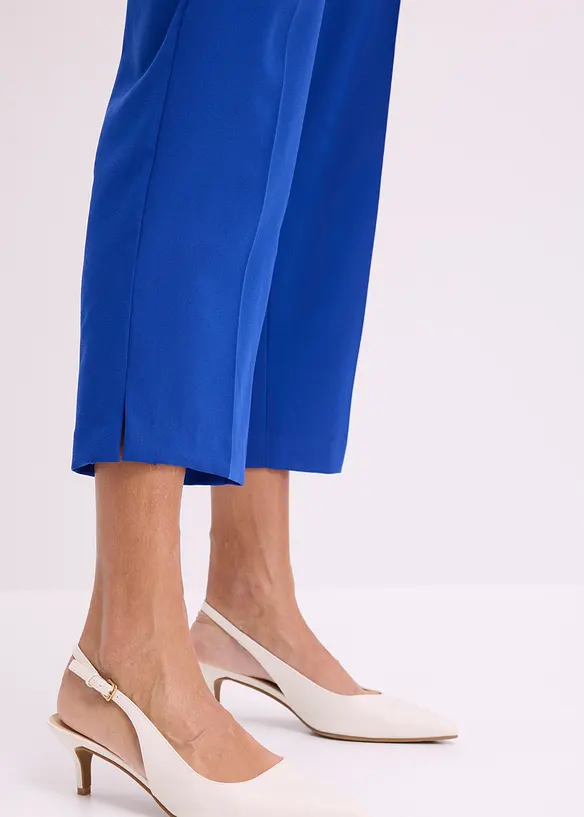 3/4-lang bukse i smal modell med splitt, bonprix