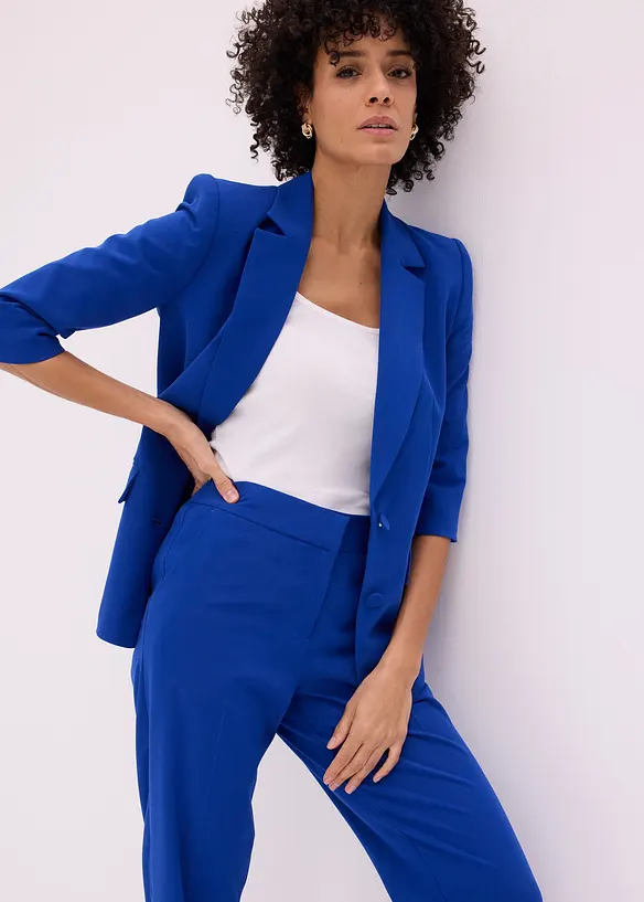 3/4-lang bukse i smal modell med splitt, bonprix