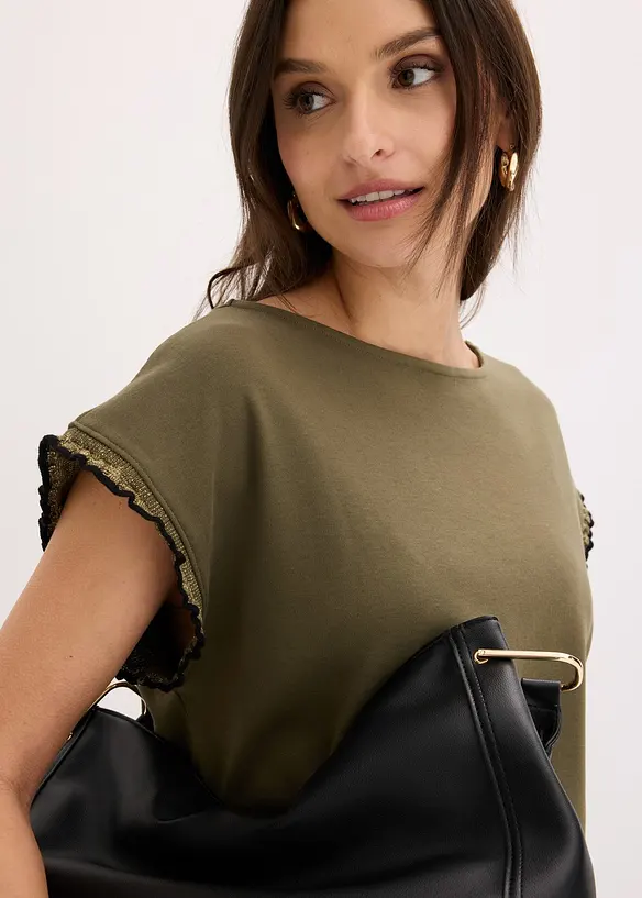 Topp i 100% bomull, bonprix