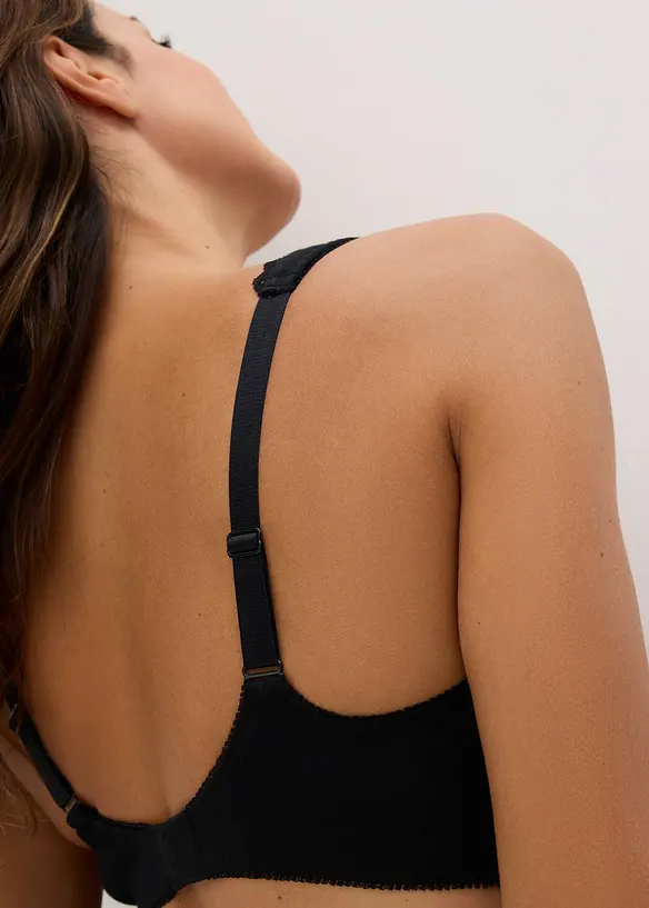 Minimizer-T-skjorte-BH uten spiler med &oslash;kologisk bomull (2-pack), bonprix