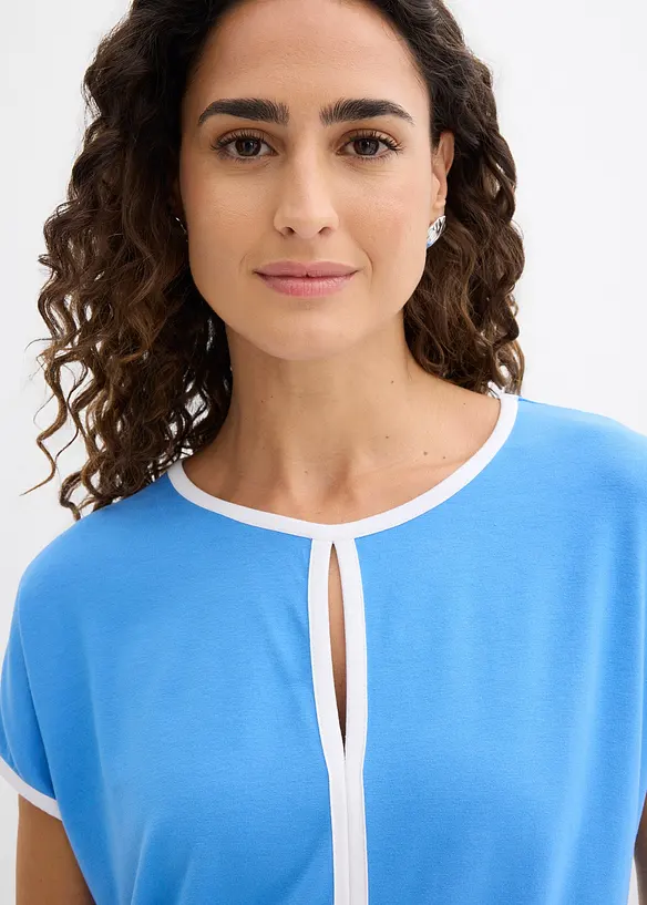 Topp med kanter i kontrastfarge, bonprix