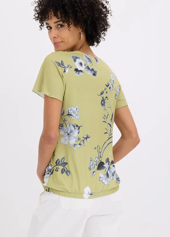 Topp med elastisk fald, bonprix