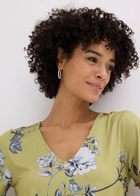 Topp med elastisk fald, bonprix