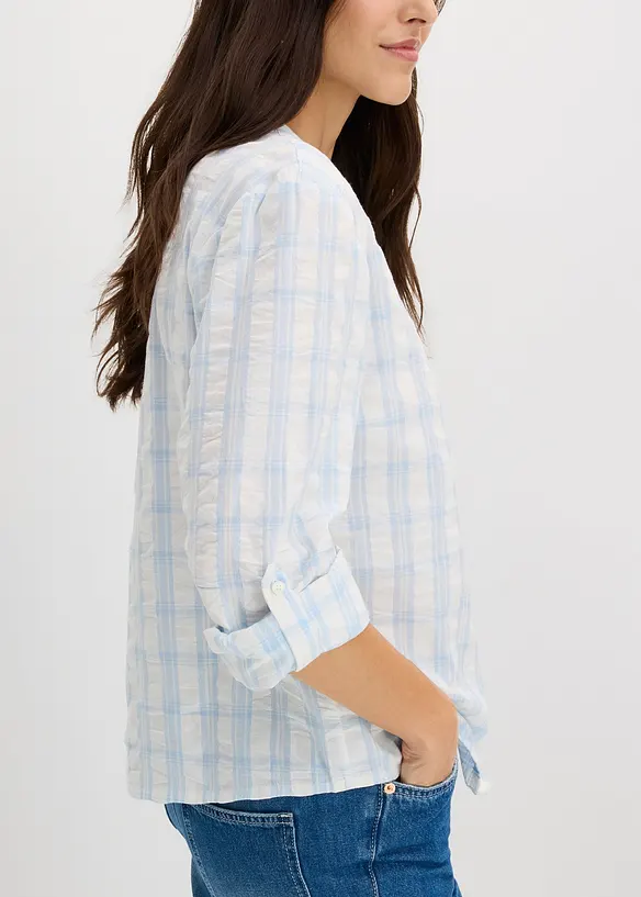 Bluse i 100% bomull, bonprix