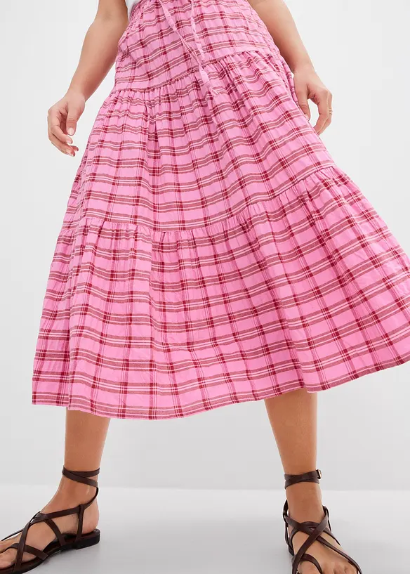 Midiskj&oslash;rt i 100% bomull, bonprix