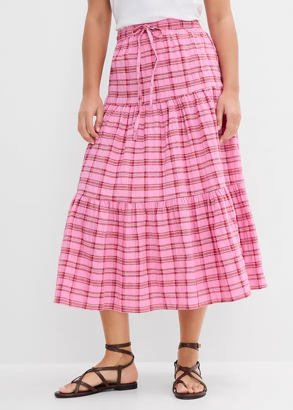 Midiskj&oslash;rt i 100% bomull, bonprix