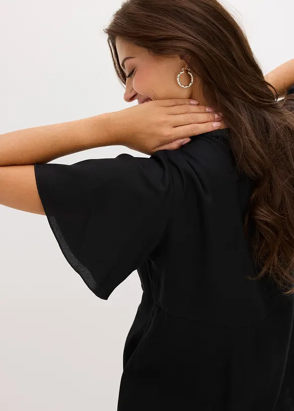 Bluse i lett viskose, bonprix