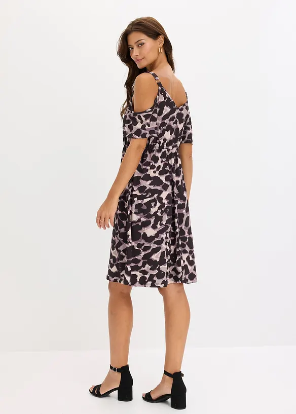 Minikjole i off shoulder-look, bonprix