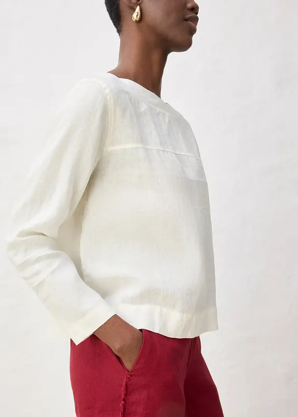 Topp i 100% lin, bonprix