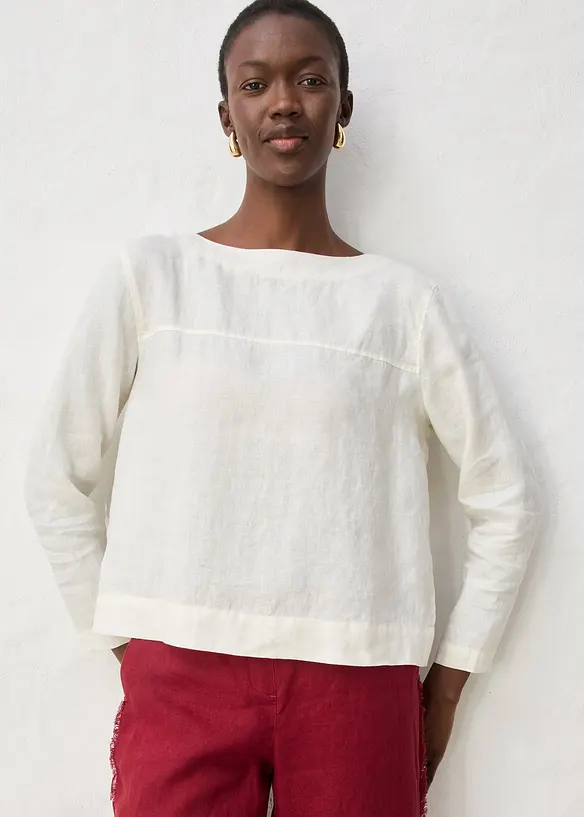 Topp i 100% lin, bonprix