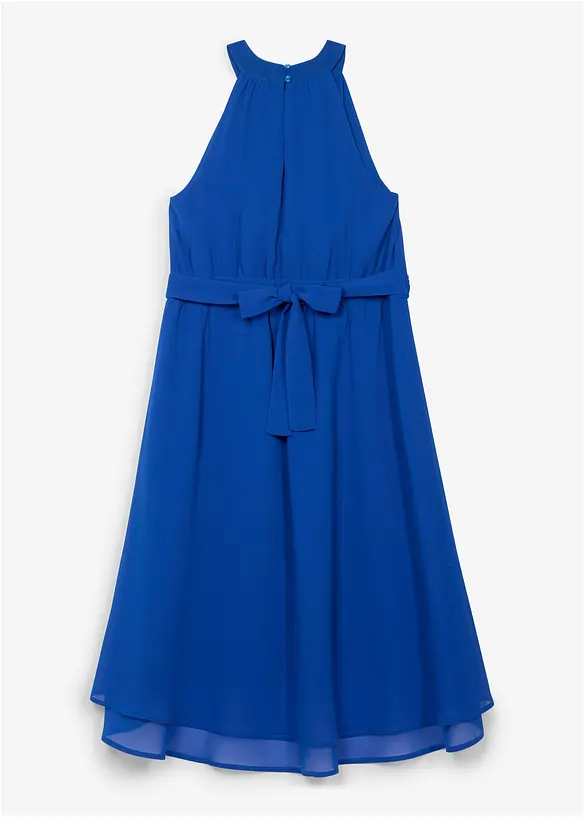 Kjole med forlenget bakstykke av chiffon, bonprix