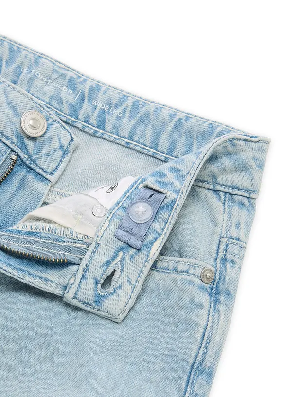 Wide-leg-jeans Mid Waist fra Tom Tailor, Tom Tailor