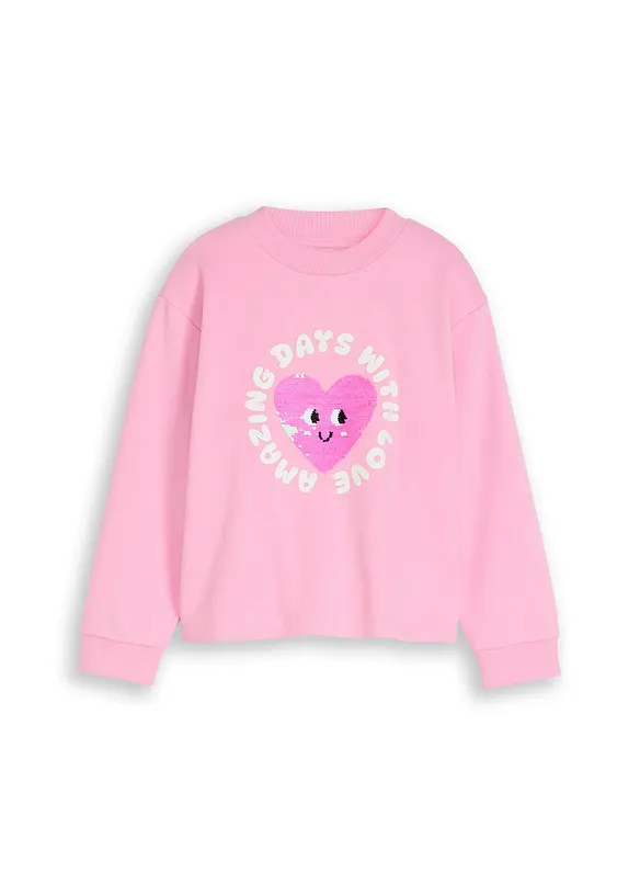 Sweatshirt med vendbare paljetter fra Tom Tailor, Tom Tailor