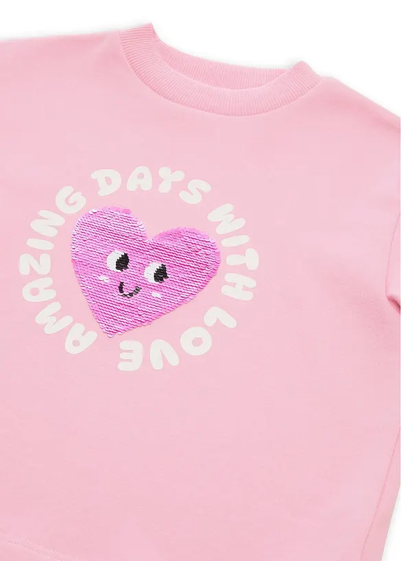 Sweatshirt med vendbare paljetter fra Tom Tailor, Tom Tailor