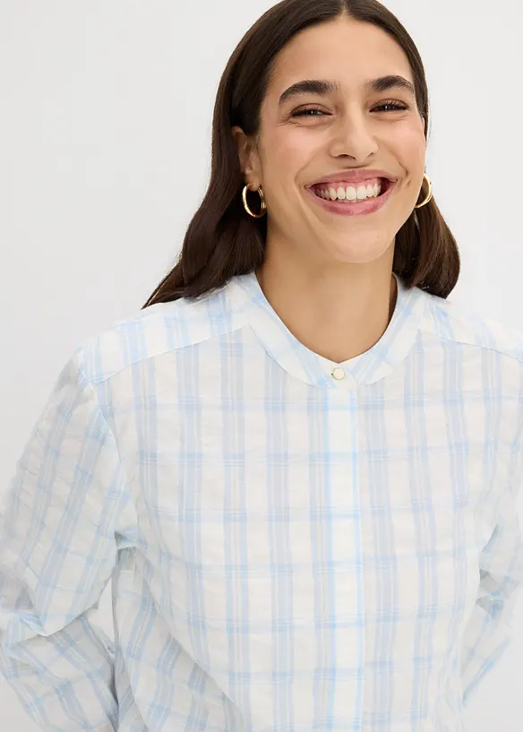 Bluse i 100% bomull, bonprix