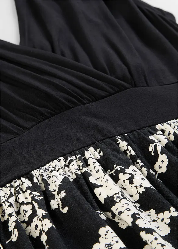 Jerseykjole i viskosemiks, bonprix