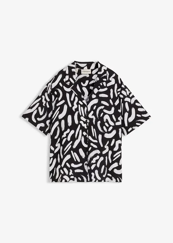 Bluse i lett viskose, bonprix