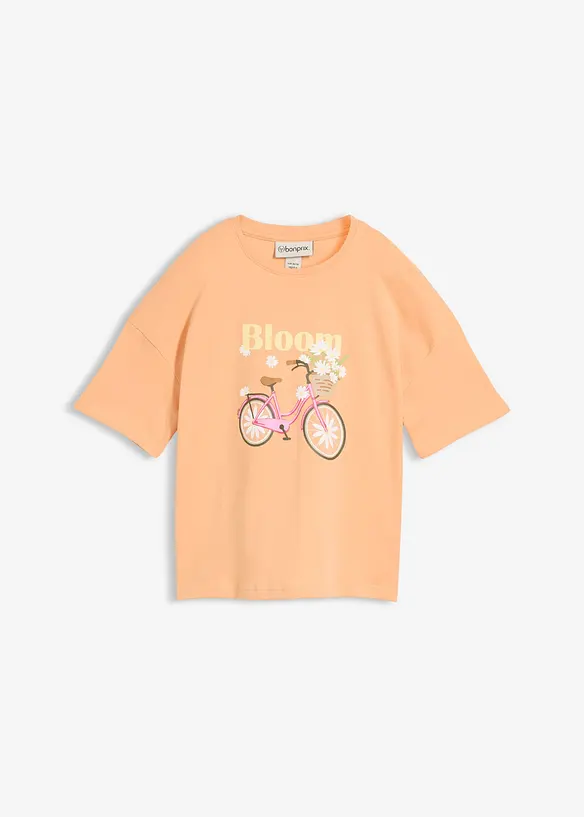 T-skjorte i avslappet modell og 100% bomull, bonprix