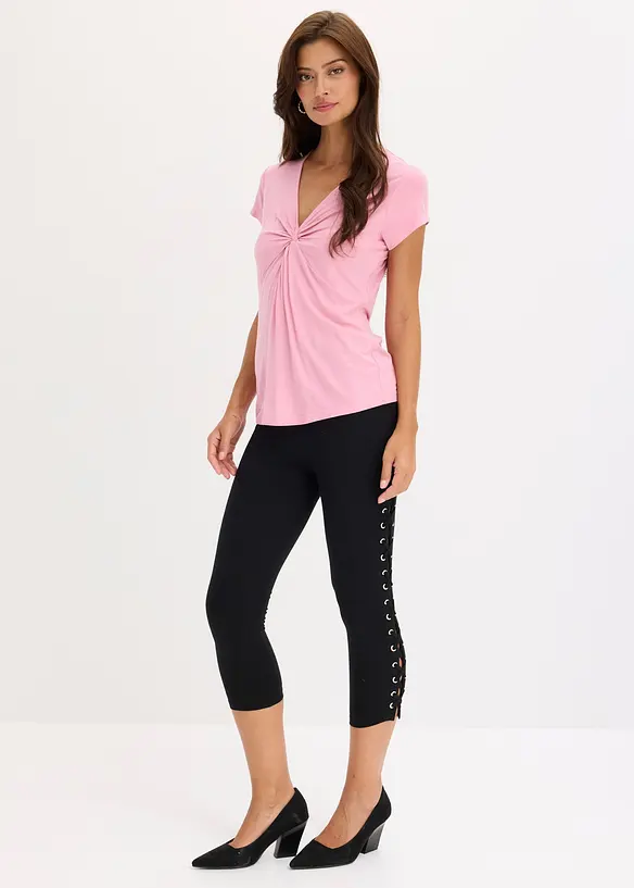 Caprileggings med sn&oslash;ring, bonprix