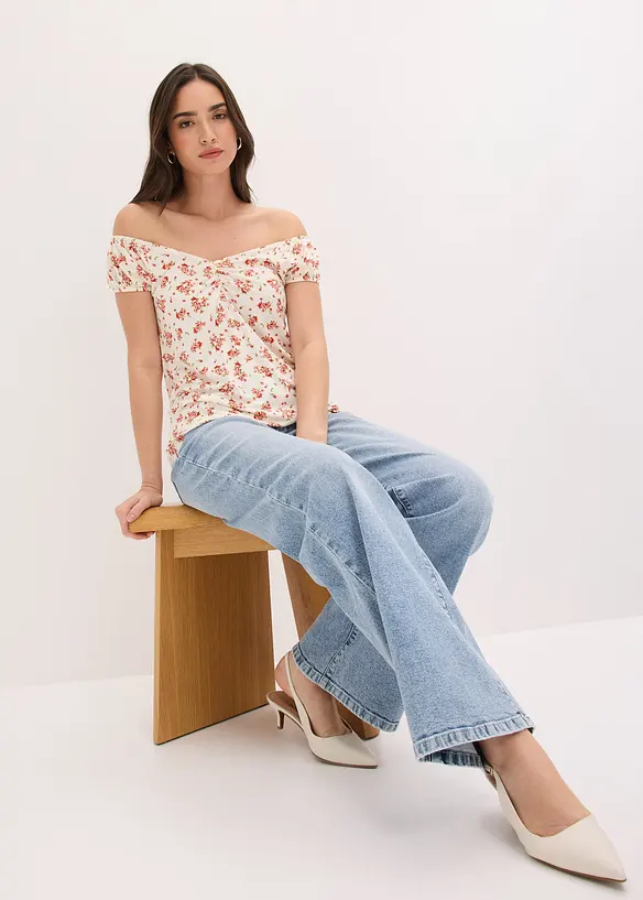 Topp i viskosemiks, bonprix