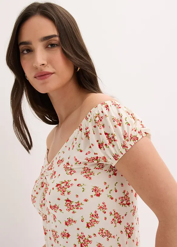 Topp i viskosemiks, bonprix