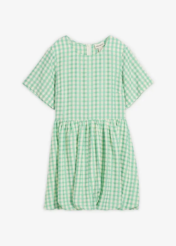 Kjole med boblekant, bonprix