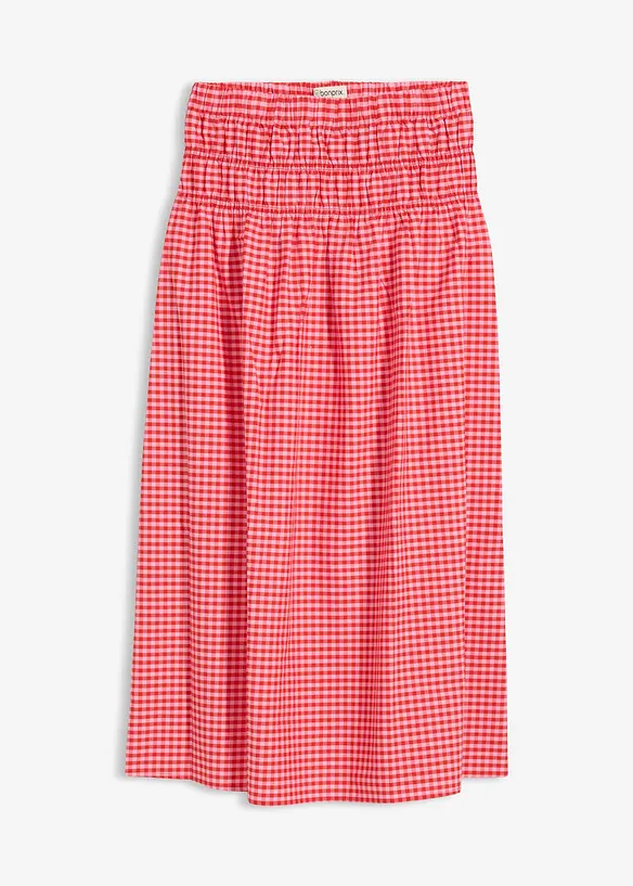 Maxiskj&oslash;rt i elastisk bomullsmiks, bonprix