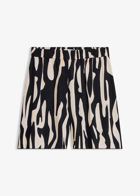 Strandshorts i lett viskose, bonprix