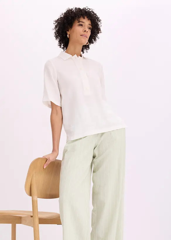 Lett transparent tunika, bonprix