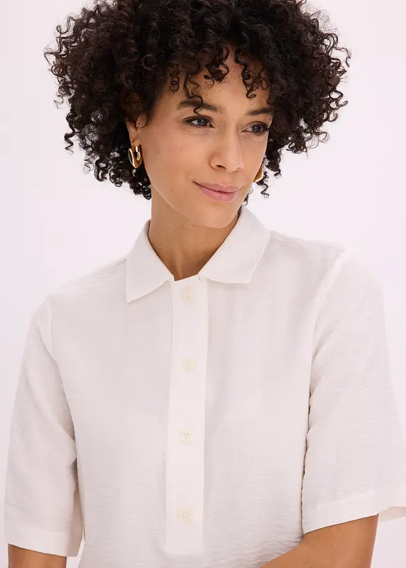 Lett transparent tunika, bonprix