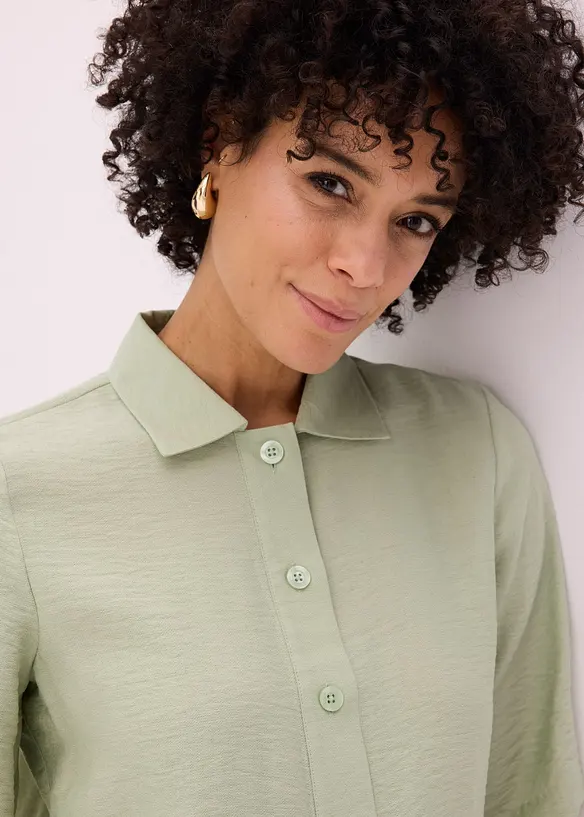 Lett transparent tunika, bonprix