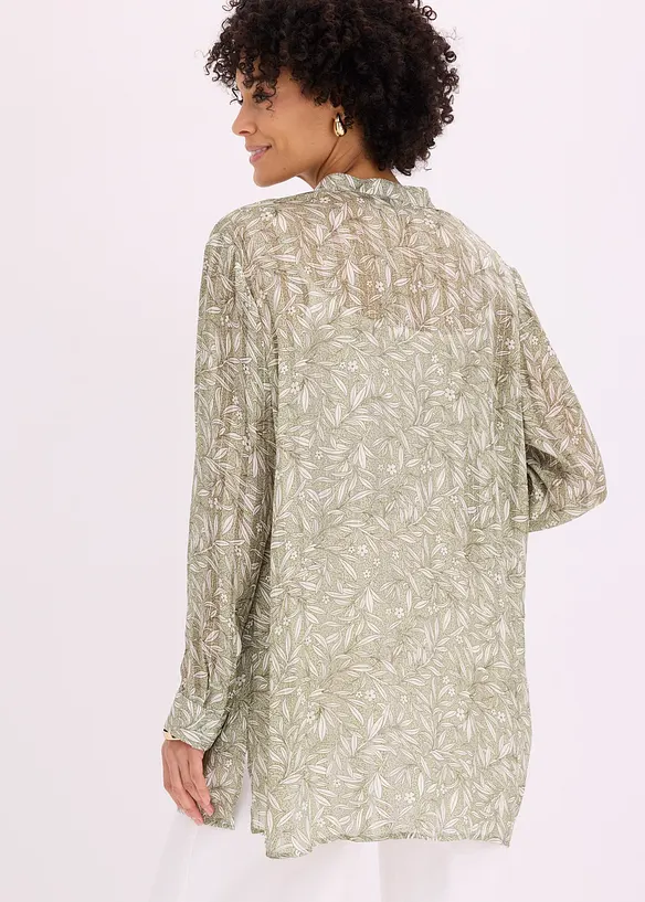 Lang chiffonbluse, bonprix