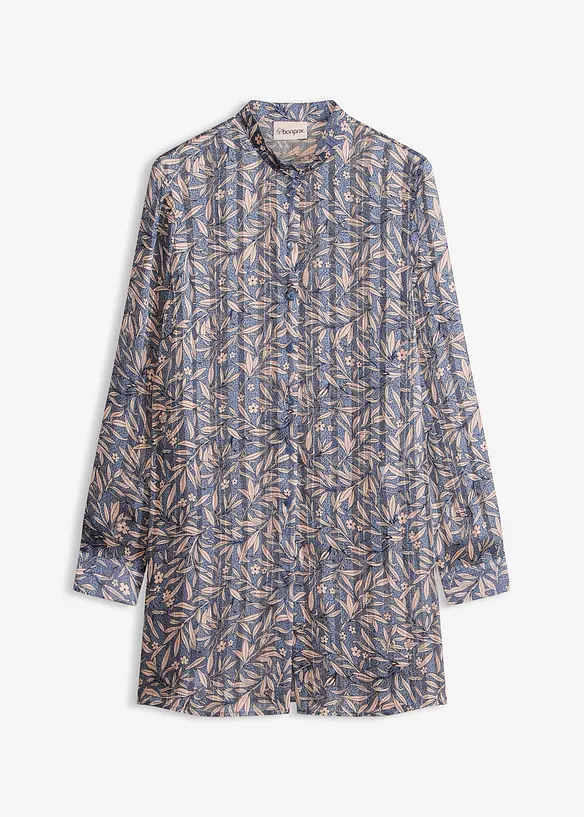 Lang chiffonbluse, bonprix