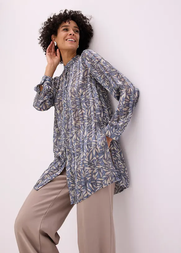 Lang chiffonbluse, bonprix