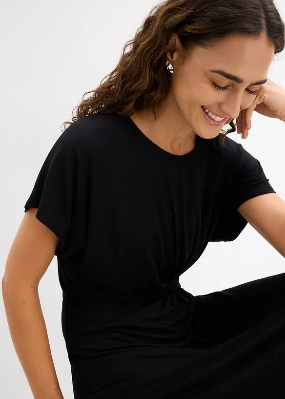 Jerseykjole i viskosemiks, bonprix