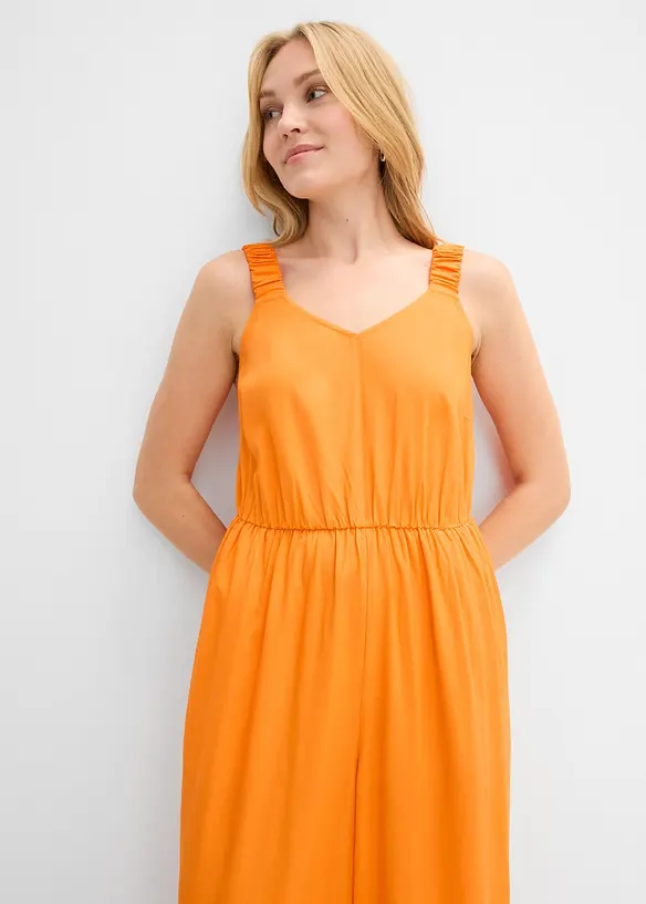 Jumpsuit i lett viskose, bonprix
