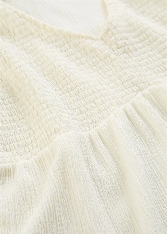 Topp i strukturert krepp, bonprix