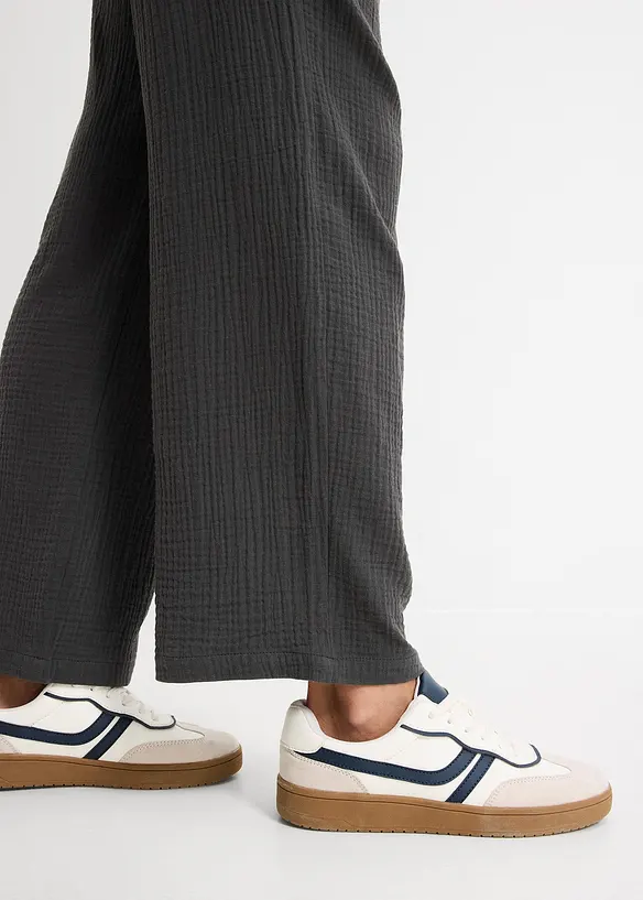 Pull on-bukse i musselin, bonprix