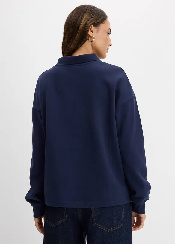 Sweatshirt i 100% &oslash;kologisk bomull, bonprix