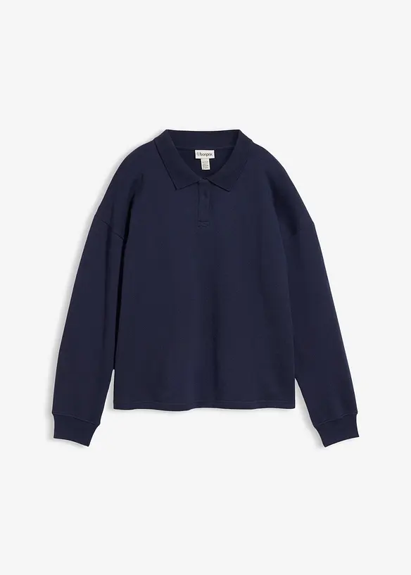 Sweatshirt i 100% &oslash;kologisk bomull, bonprix